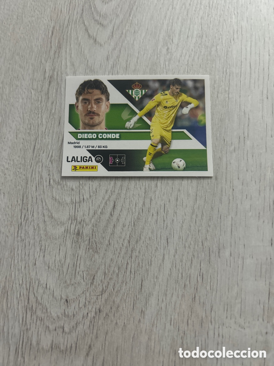 Cromos de Futebol: Diego Conde 4bis 4 BIS COLOCA Betis Segunda 2 Edici&oacute;n Liga Este 2026/27 26-27 Panini