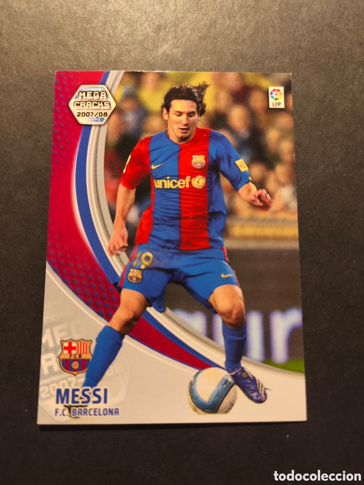 Cromos de Futebol: 69 MESSI FC BARCELONA MEGACRACKS 2007/2008 07 08