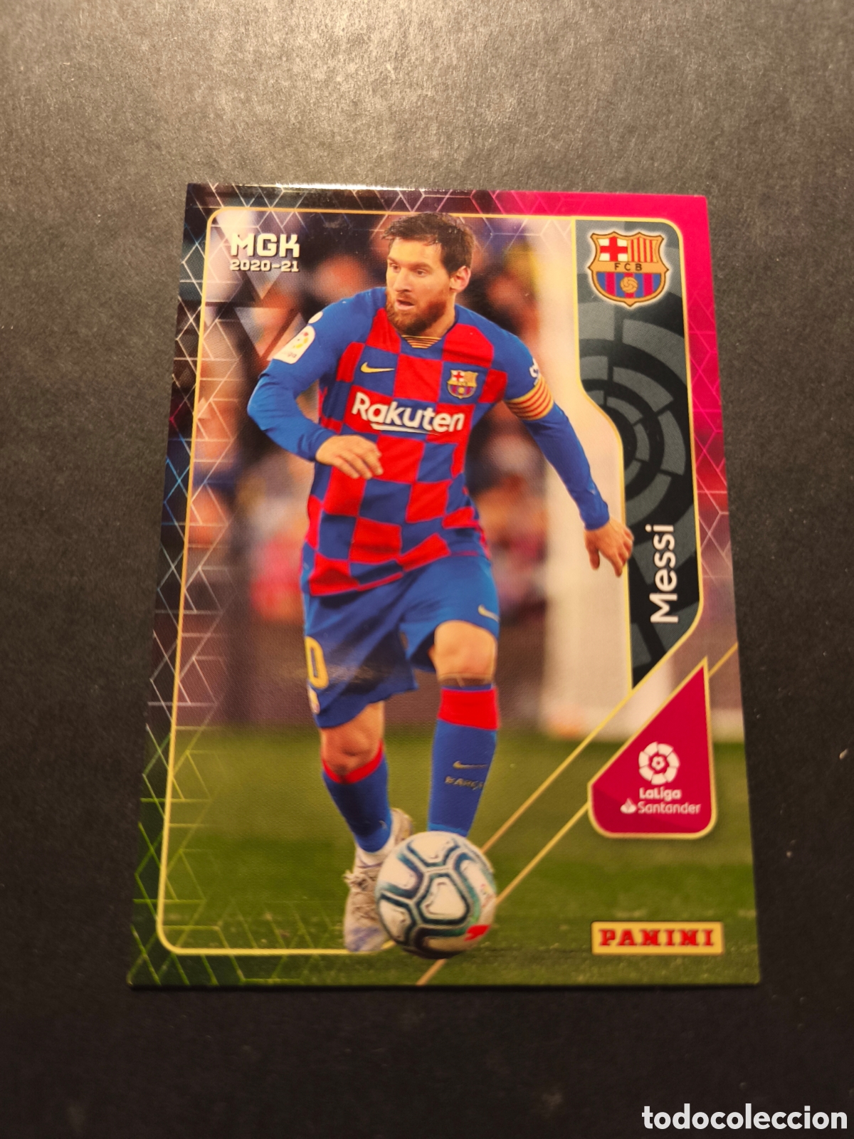 Figurine di Calcio: 70 MESSI FC BARCELONA MEGACRACKS 2020/2021 20 21