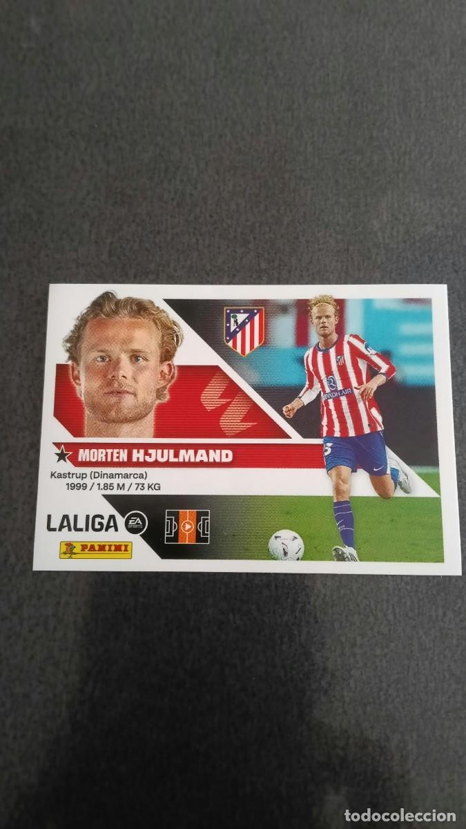 Cromos de f&uacute;tbol: Hjulmand Fichaje N&ordm; 5 Atletico de Madrid Ediciones Liga este 26 27 2026/2027