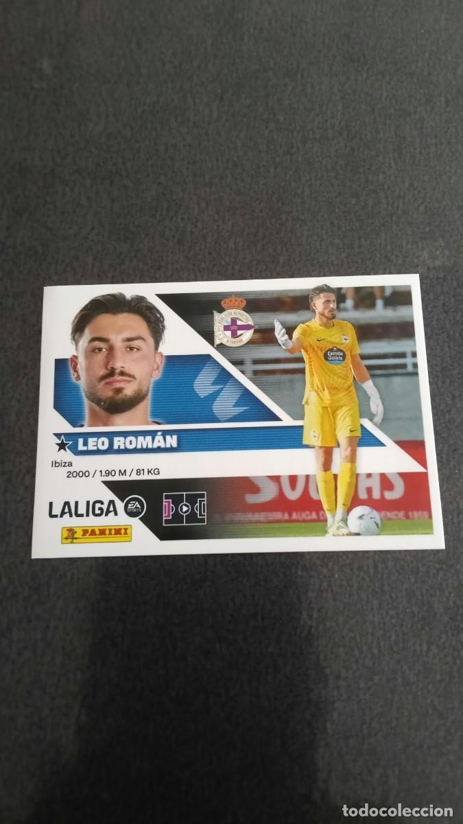 Cromos de f&uacute;tbol: Leo Roman Fichaje N&ordm; 8 Deportivo de la Coru&ntilde;a Ediciones Liga este 26 27 2026/2027