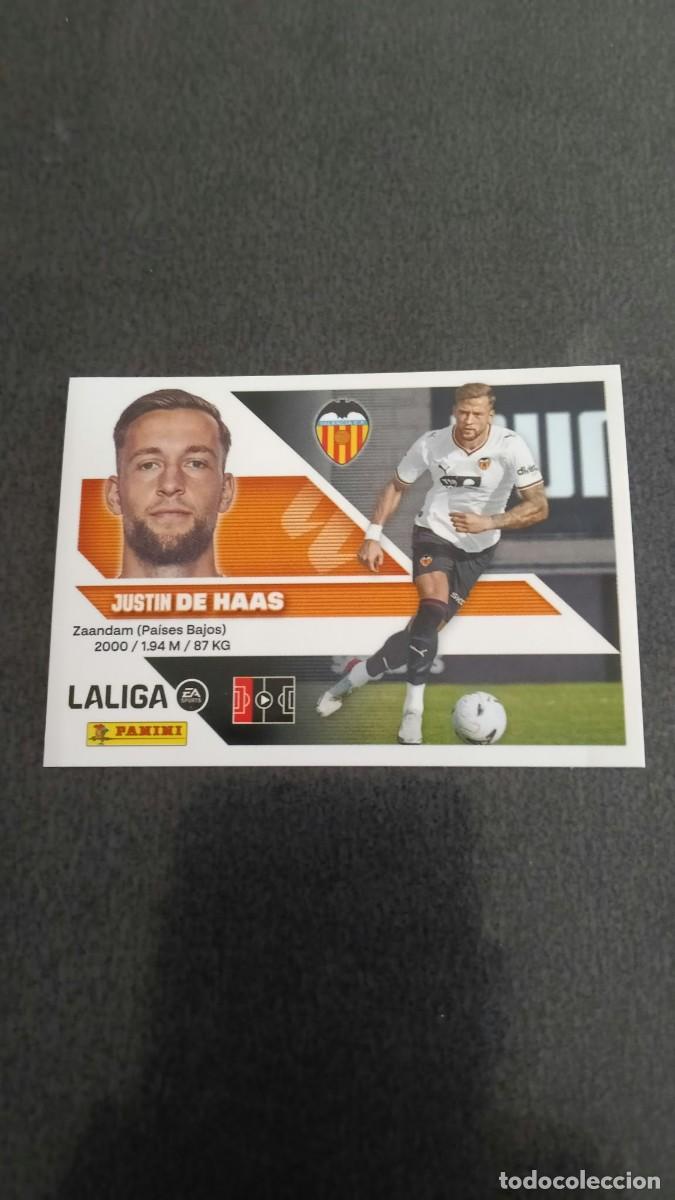 Cromos de f&uacute;tbol: De Haas Fichaje N&ordm; 9 Valencia Ediciones Liga este 26 27 2026/2027