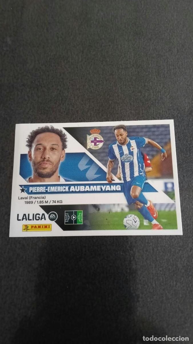 Figurine di Calcio: Aubameyang Fichaje N&ordm;12 Deportivo de la Coru&ntilde;a Ediciones Liga este 26 27 2026/2027