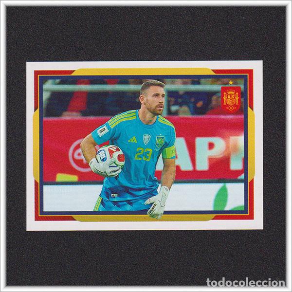 Cromos de f&uacute;tbol: COLECCI&Oacute;N CARREFOUR SELECCI&Oacute;N ESPA&Ntilde;OLA MUNDIAL 2026 UNAI SIMON 6 ESPA&Ntilde;A LIGA ALBUM STICKER