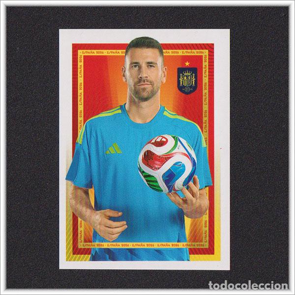 Cromos de f&uacute;tbol: COLECCI&Oacute;N CARREFOUR SELECCI&Oacute;N ESPA&Ntilde;OLA MUNDIAL 2026 UNAI SIMON 9 ESPA&Ntilde;A LIGA ALBUM STICKER