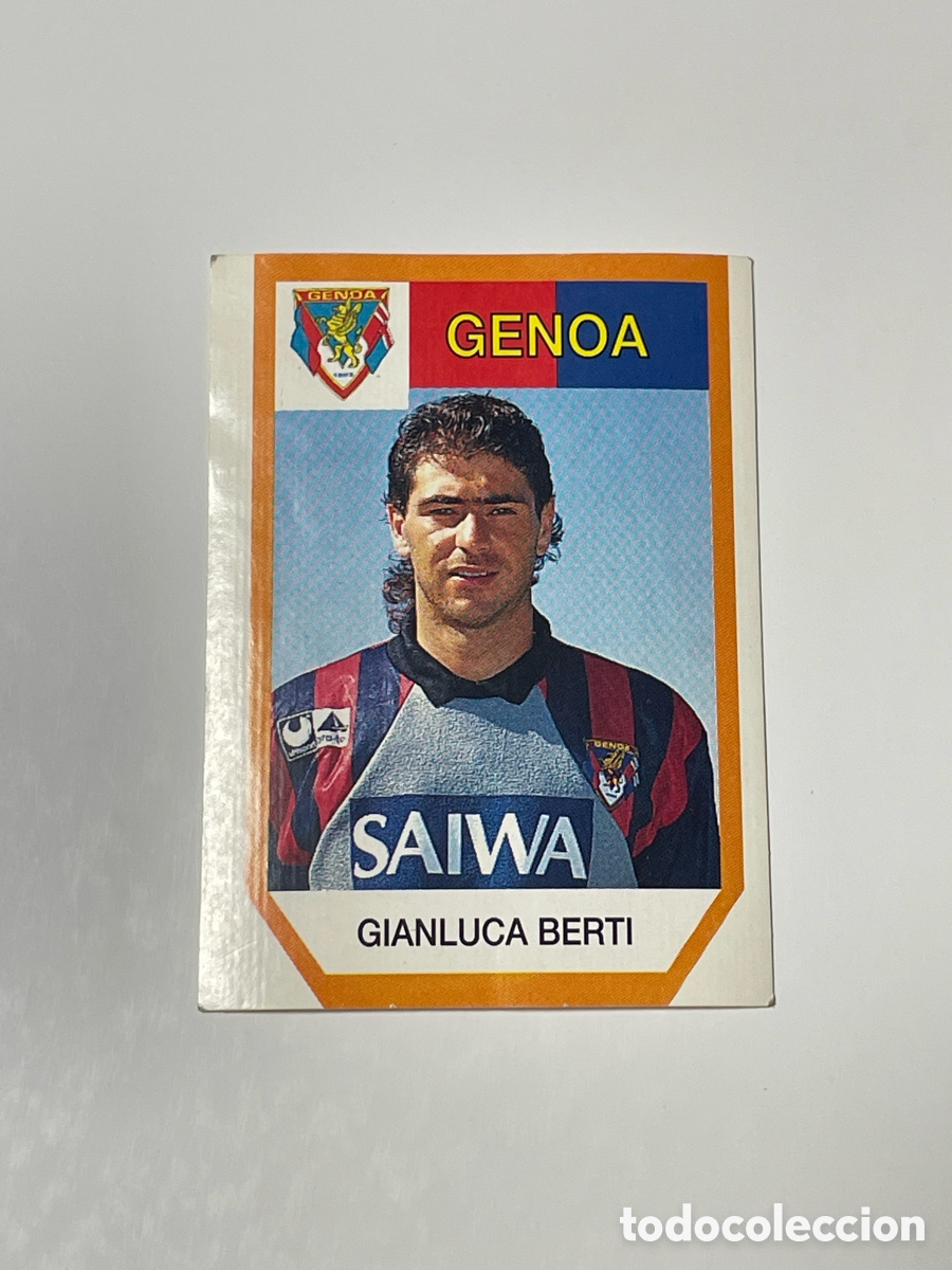 Cromos de f&uacute;tbol: Gianluca Berti Genoa CalcioFlash 93/94 #72