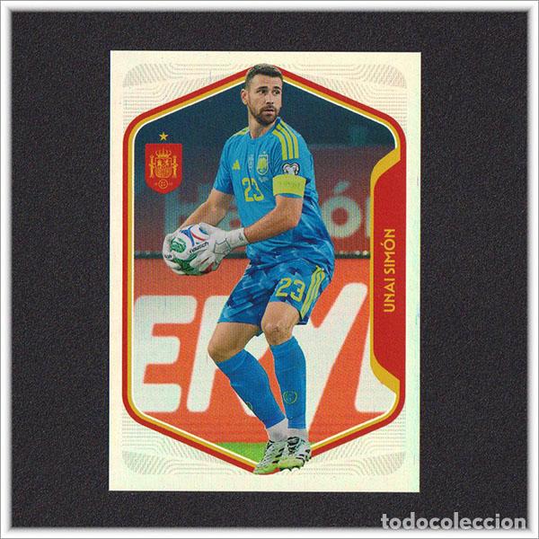 Cromos de f&uacute;tbol: COLECCI&Oacute;N CARREFOUR SELECCI&Oacute;N ESPA&Ntilde;OLA MUNDIAL 2026 UNAI SIMON 10 ESPA&Ntilde;A LIGA ALBUM STICKER