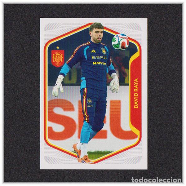 Cromos de f&uacute;tbol: COLECCI&Oacute;N CARREFOUR SELECCI&Oacute;N ESPA&Ntilde;OLA MUNDIAL 2026 DAVID RAYA 11 ESPA&Ntilde;A LIGA ALBUM STICKER