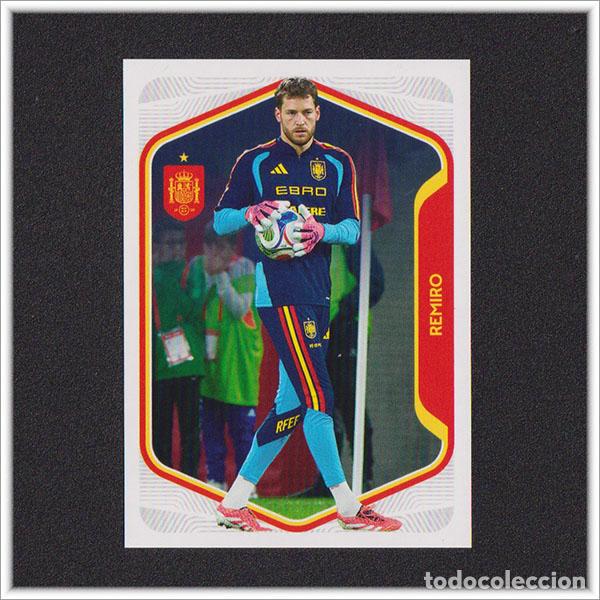 Cromos de f&uacute;tbol: COLECCI&Oacute;N CARREFOUR SELECCI&Oacute;N ESPA&Ntilde;OLA MUNDIAL 2026 REMIRO 12 ESPA&Ntilde;A LIGA ALBUM STICKER