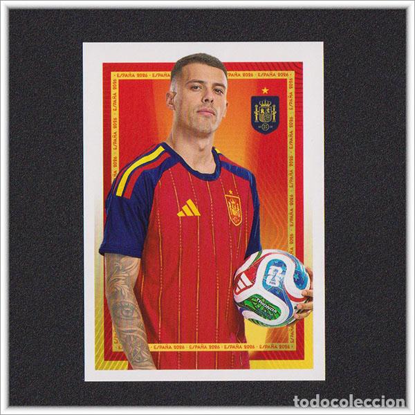 Cromos de f&uacute;tbol: COLECCI&Oacute;N CARREFOUR SELECCI&Oacute;N ESPA&Ntilde;OLA MUNDIAL 2026 PEDRO PORRO 13 ESPA&Ntilde;A LIGA ALBUM STICKER