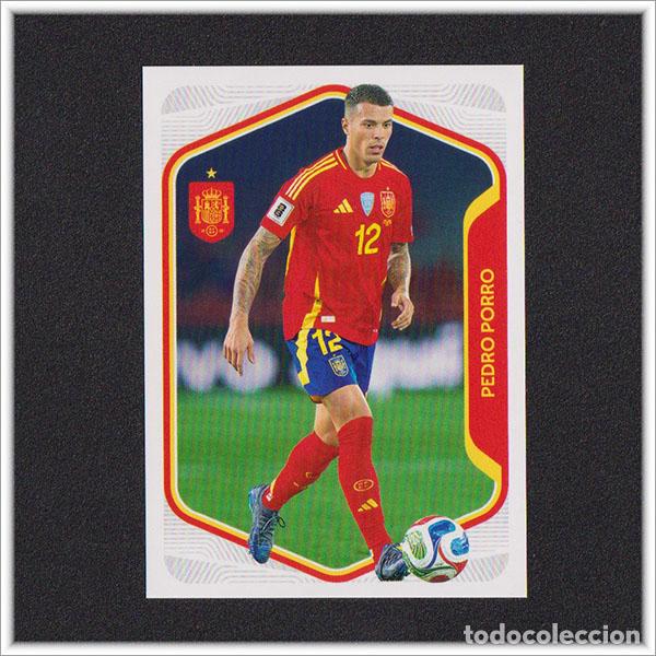 Cromos de f&uacute;tbol: COLECCI&Oacute;N CARREFOUR SELECCI&Oacute;N ESPA&Ntilde;OLA MUNDIAL 2026 PEDRO PORRO 14 ESPA&Ntilde;A LIGA ALBUM STICKER
