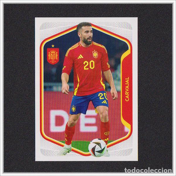 Cromos de f&uacute;tbol: COLECCI&Oacute;N CARREFOUR SELECCI&Oacute;N ESPA&Ntilde;OLA MUNDIAL 2026 CARVAJAL 16 ESPA&Ntilde;A LIGA ALBUM STICKER