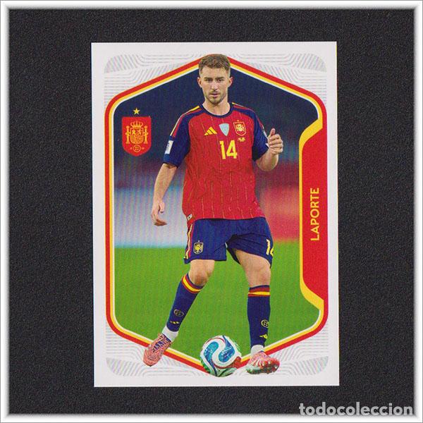 Cromos de f&uacute;tbol: COLECCI&Oacute;N CARREFOUR SELECCI&Oacute;N ESPA&Ntilde;OLA MUNDIAL 2026 LAPORTE 20 ESPA&Ntilde;A LIGA ALBUM STICKER