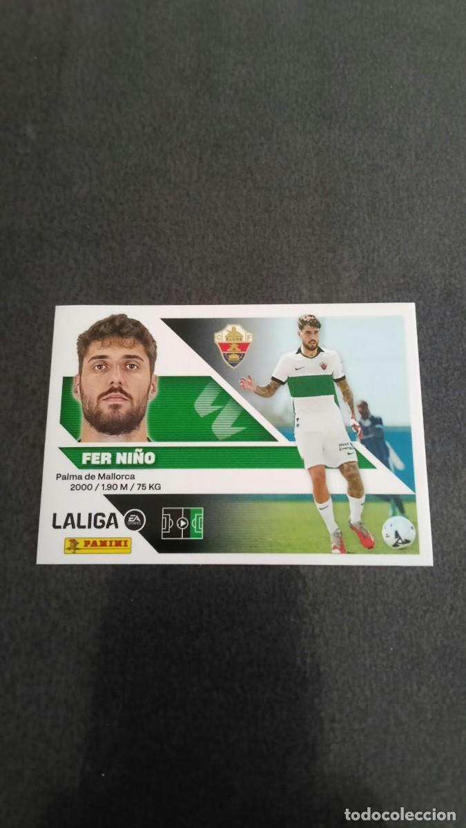 Cromos de f&uacute;tbol: Fer Ni&ntilde;o Fichaje N&ordm;15 Elche Ediciones Liga este 26 27 2026/2027