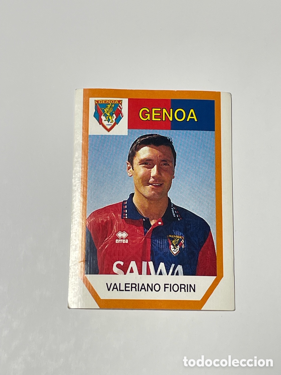 Cromos de f&uacute;tbol: Valeriano Fiorin Genoa CalcioFlash 93/94 #82