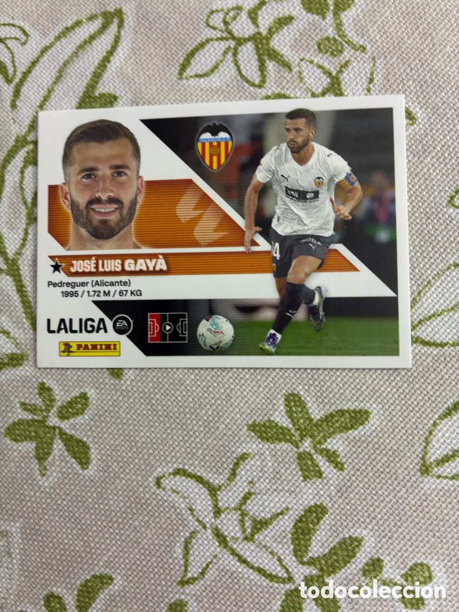 Cromos de f&uacute;tbol: Cromo Jos&eacute; Luis Gay&agrave; N.&ordm; 9 (Valencia CF) - Colecci&oacute;n Liga 2026-27 Ediciones Este / Panini