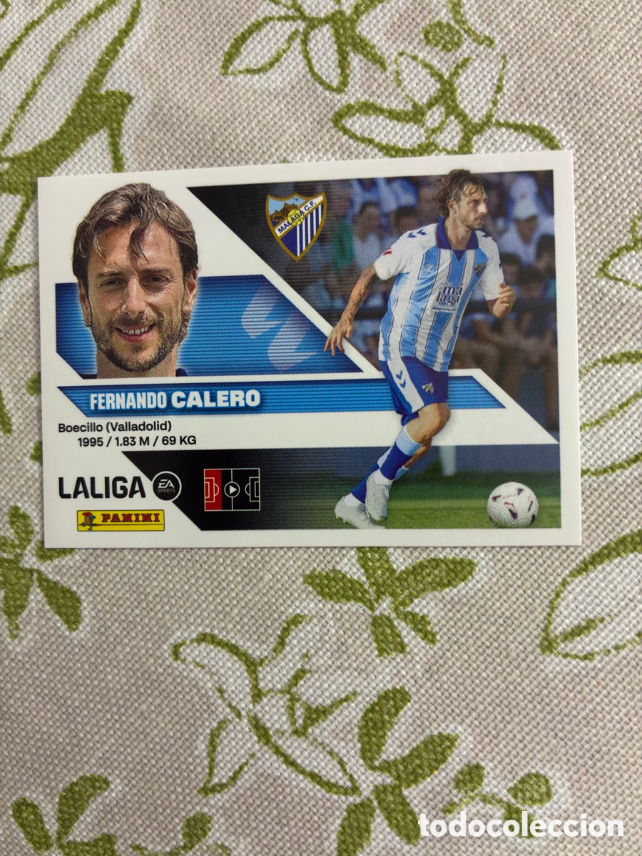Cromos de f&uacute;tbol: Cromo Fernando Calero N.&ordm; 7 (M&aacute;laga CF) - Colecci&oacute;n Liga 2026-27 Ediciones Este / Panini