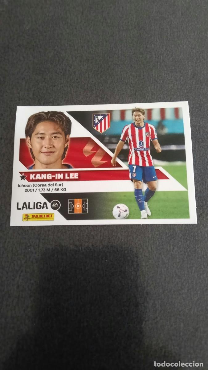 Cromos de f&uacute;tbol: Kang-In Lee Fichaje N&ordm;20 Atletico de Madrid Ediciones Liga este 26 27 2026/2027