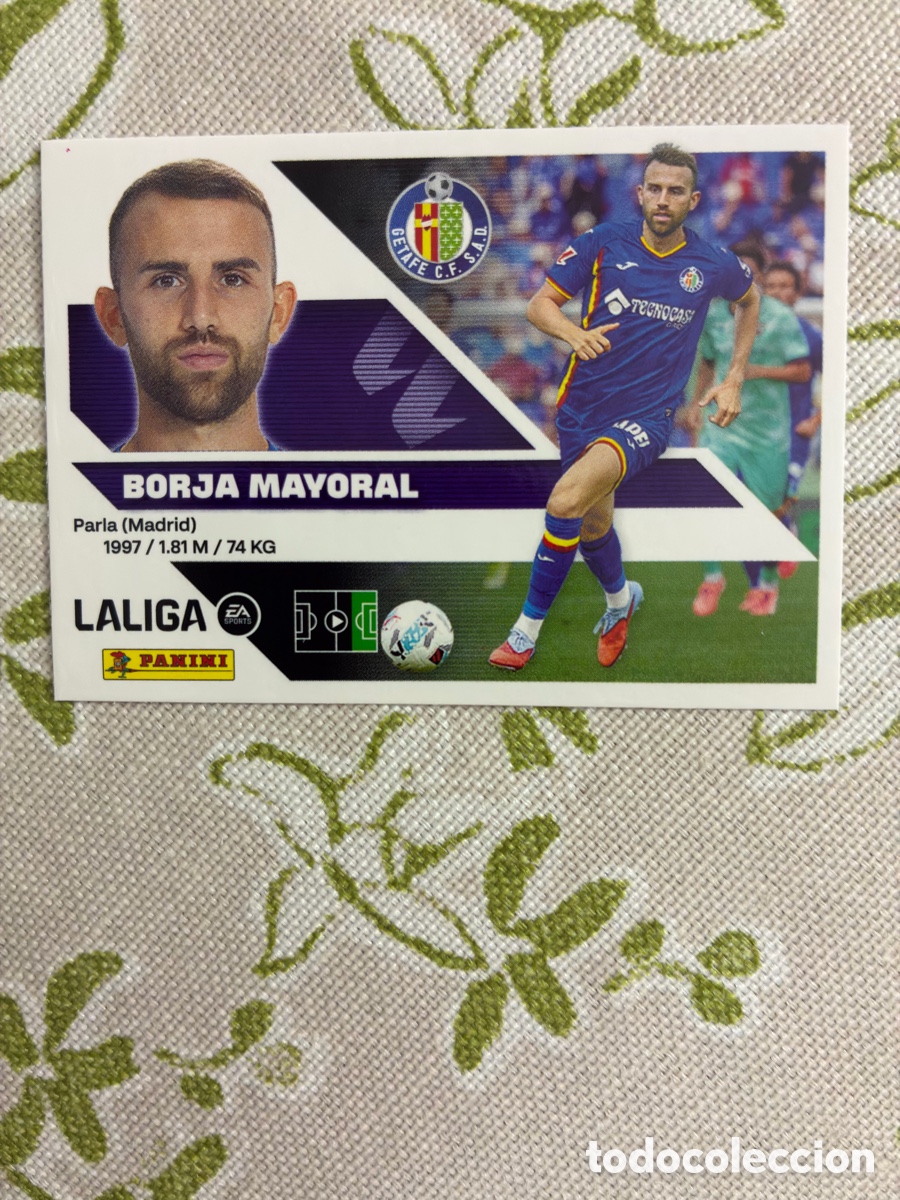 Cromos de f&uacute;tbol: Cromo Borja Mayoral N.&ordm; 18 (Getafe CF) - Colecci&oacute;n Liga 2026-27 Ediciones Este / Panini