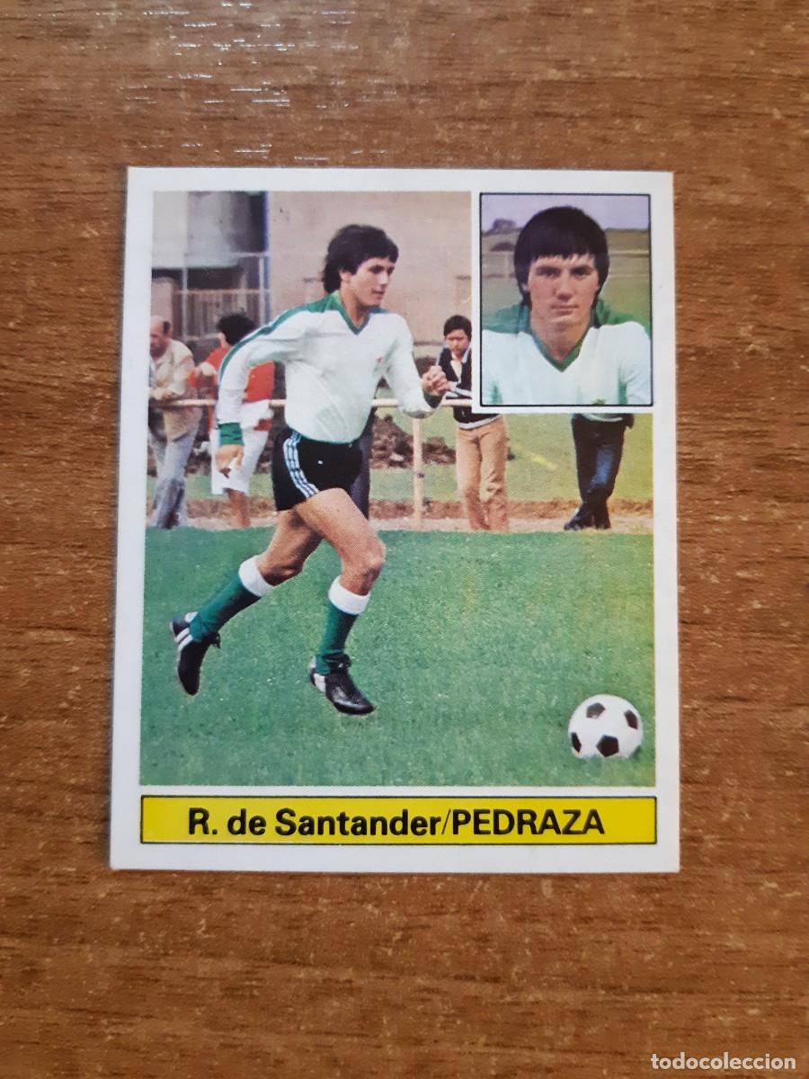 Cromos de f&uacute;tbol: Fichaje 23 Pedraza (Racing Santander) liga 81-82 ESTE. Nunca pegado, sin pegar