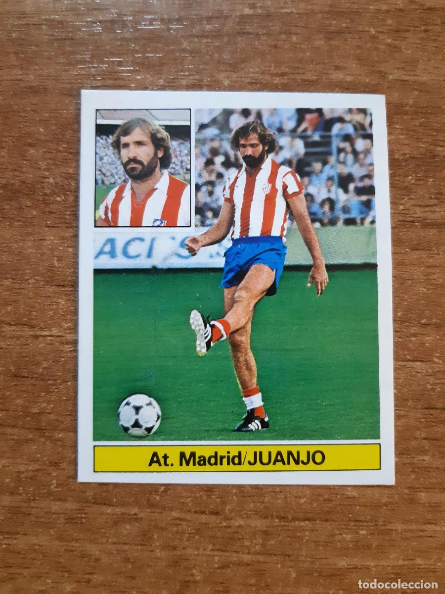 Cromos de f&uacute;tbol: Fichaje 20 Juanjo (Atl&eacute;tico Madrid) Liga 81-82 ESTE. Nunca pegado, sin pegar