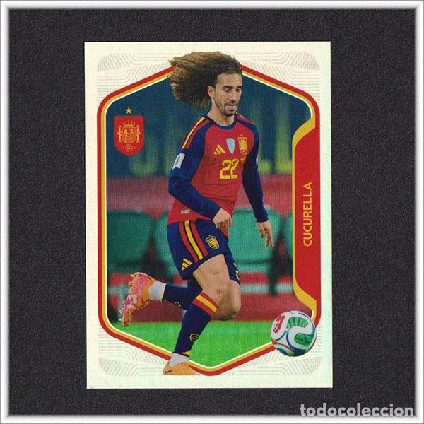 Cromos de f&uacute;tbol: COLECCI&Oacute;N CARREFOUR SELECCI&Oacute;N ESPA&Ntilde;OLA MUNDIAL 2026 CUCURELLA 28 ESPA&Ntilde;A LIGA ALBUM STICKER