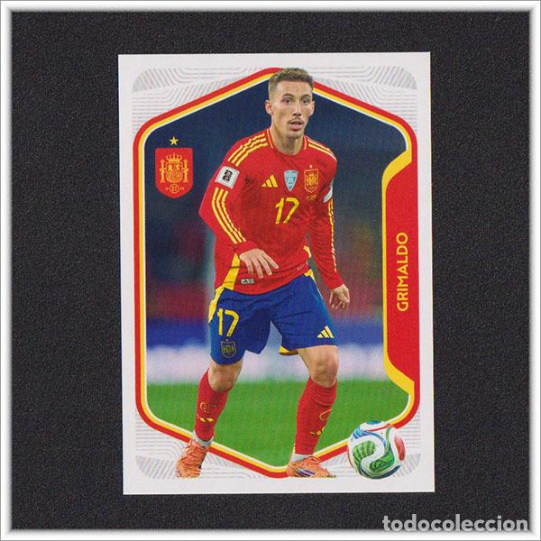 Cromos de f&uacute;tbol: COLECCI&Oacute;N CARREFOUR SELECCI&Oacute;N ESPA&Ntilde;OLA MUNDIAL 2026 GRIMALDO 29 ESPA&Ntilde;A LIGA ALBUM STICKER