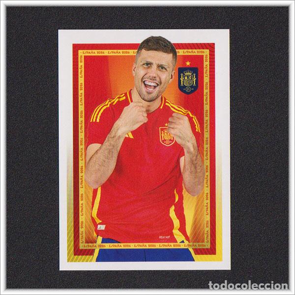 Cromos de f&uacute;tbol: COLECCI&Oacute;N CARREFOUR SELECCI&Oacute;N ESPA&Ntilde;OLA MUNDIAL 2026 RODRI RODRIGO 31 ESPA&Ntilde;A LIGA ALBUM STICKER