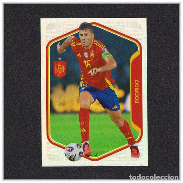 Cromos de f&uacute;tbol: COLECCI&Oacute;N CARREFOUR SELECCI&Oacute;N ESPA&Ntilde;OLA MUNDIAL 2026 RODRI RODRIGO 32 ESPA&Ntilde;A LIGA ALBUM STICKER