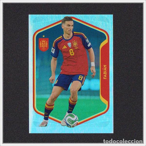 Cromos de f&uacute;tbol: COLECCI&Oacute;N CARREFOUR SELECCI&Oacute;N ESPA&Ntilde;OLA MUNDIAL 2026 FABIAN 36 ESPA&Ntilde;A LIGA ALBUM STICKER