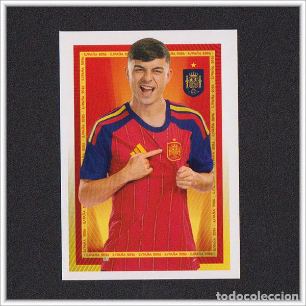 Cromos de f&uacute;tbol: COLECCI&Oacute;N CARREFOUR SELECCI&Oacute;N ESPA&Ntilde;OLA MUNDIAL 2026 PEDRI 37 ESPA&Ntilde;A LIGA ALBUM STICKER