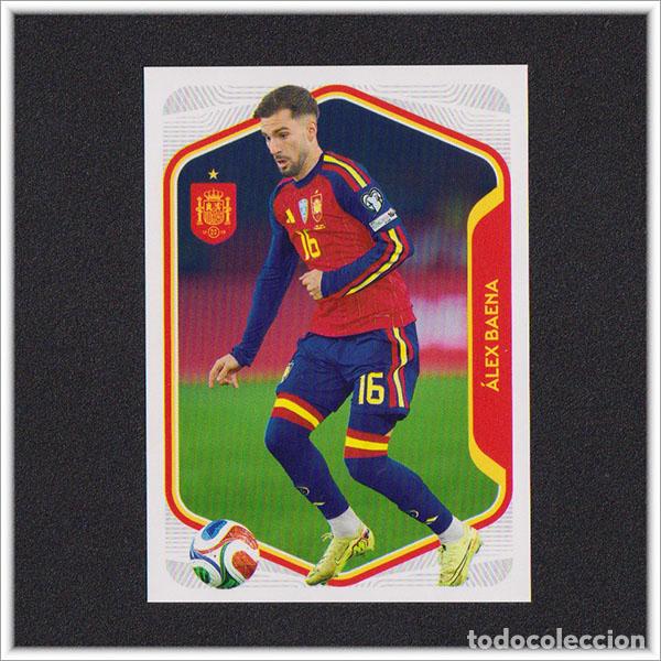 Figurine di Calcio: COLECCI&Oacute;N CARREFOUR SELECCI&Oacute;N ESPA&Ntilde;OLA MUNDIAL 2026 ALEX BAENA 44 ESPA&Ntilde;A LIGA ALBUM STICKER