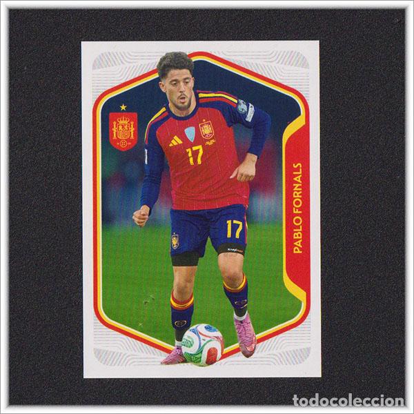 Figurine di Calcio: COLECCI&Oacute;N CARREFOUR SELECCI&Oacute;N ESPA&Ntilde;OLA MUNDIAL 2026 PABLO FORNALS 45 ESPA&Ntilde;A LIGA ALBUM STICKER