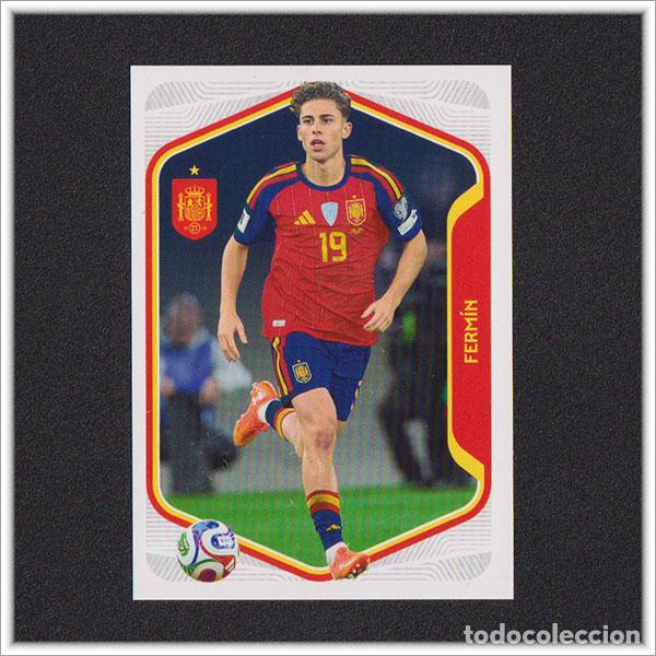 Figurine di Calcio: COLECCI&Oacute;N CARREFOUR SELECCI&Oacute;N ESPA&Ntilde;OLA MUNDIAL 2026 FERM&Iacute;N 46 ESPA&Ntilde;A LIGA ALBUM STICKER