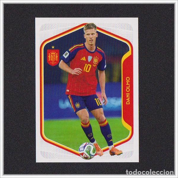 Figurine di Calcio: COLECCI&Oacute;N CARREFOUR SELECCI&Oacute;N ESPA&Ntilde;OLA MUNDIAL 2026 DANI OLMO 48 ESPA&Ntilde;A LIGA ALBUM STICKER