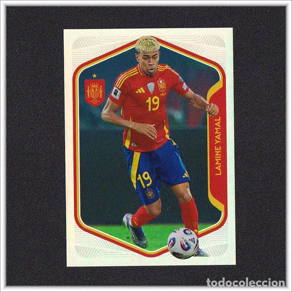 Figurine di Calcio: COLECCI&Oacute;N CARREFOUR SELECCI&Oacute;N ESPA&Ntilde;OLA MUNDIAL 2026 LAMINE YAMAL 50 ESPA&Ntilde;A LIGA ALBUM STICKER