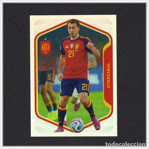 Figurine di Calcio: COLECCI&Oacute;N CARREFOUR SELECCI&Oacute;N ESPA&Ntilde;OLA MUNDIAL 2026 OYARZABAL 52 ESPA&Ntilde;A LIGA ALBUM STICKER