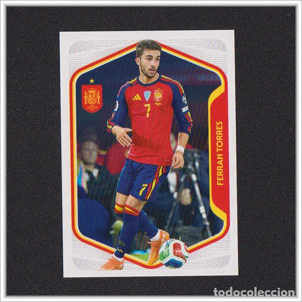 Figurine di Calcio: COLECCI&Oacute;N CARREFOUR SELECCI&Oacute;N ESPA&Ntilde;OLA MUNDIAL 2026 FERRAN TORRES 54 ESPA&Ntilde;A LIGA ALBUM STICKER
