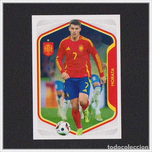 Figurine di Calcio: COLECCI&Oacute;N CARREFOUR SELECCI&Oacute;N ESPA&Ntilde;OLA MUNDIAL 2026 MORATA 55 ESPA&Ntilde;A LIGA ALBUM STICKER