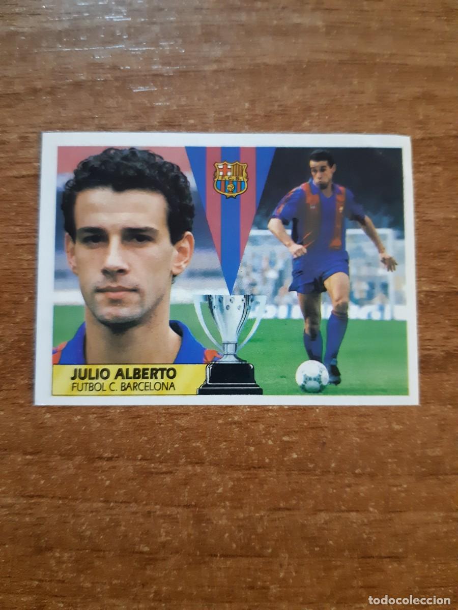 Figurine di Calcio: Julio Alberto (Barcelona) Liga 87-88 ESTE. Nunca pegado, sin pegar