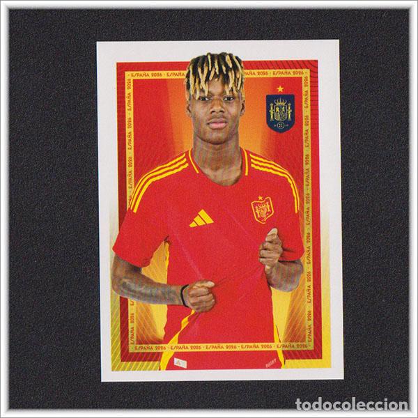 Figurine di Calcio: COLECCI&Oacute;N CARREFOUR SELECCI&Oacute;N ESPA&Ntilde;OLA MUNDIAL 2026 NICO WILLIAMS 59 ESPA&Ntilde;A LIGA ALBUM STICKER