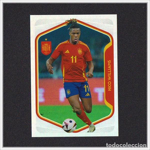Figurine di Calcio: COLECCI&Oacute;N CARREFOUR SELECCI&Oacute;N ESPA&Ntilde;OLA MUNDIAL 2026 NICO WILLIAMS 60 ESPA&Ntilde;A LIGA ALBUM STICKER