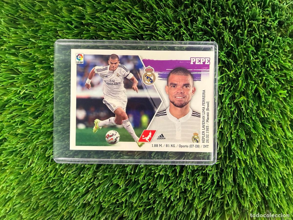 Figurine di Calcio: N&ordm; 9 Pepe Real Madrid CF Liga Este 15 16