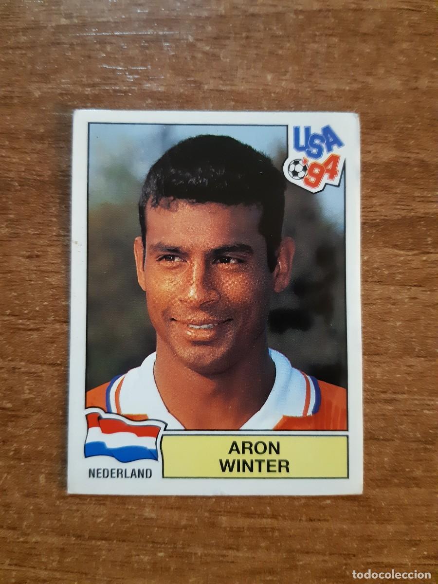 Cromos de f&uacute;tbol: N&deg;426 Aron Winter (Holanda) Mundial USA 94 PANINI 1994. Nunca pegado, sin pegar