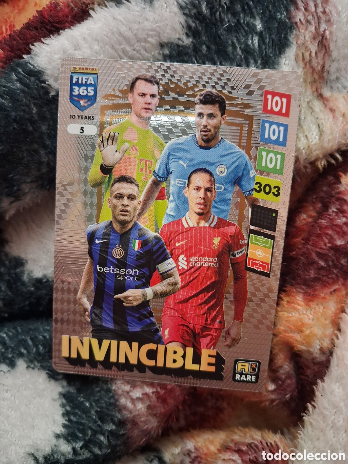 Cromos de f&uacute;tbol: Invincible 5 FIFA 365 2024 2025 24 25