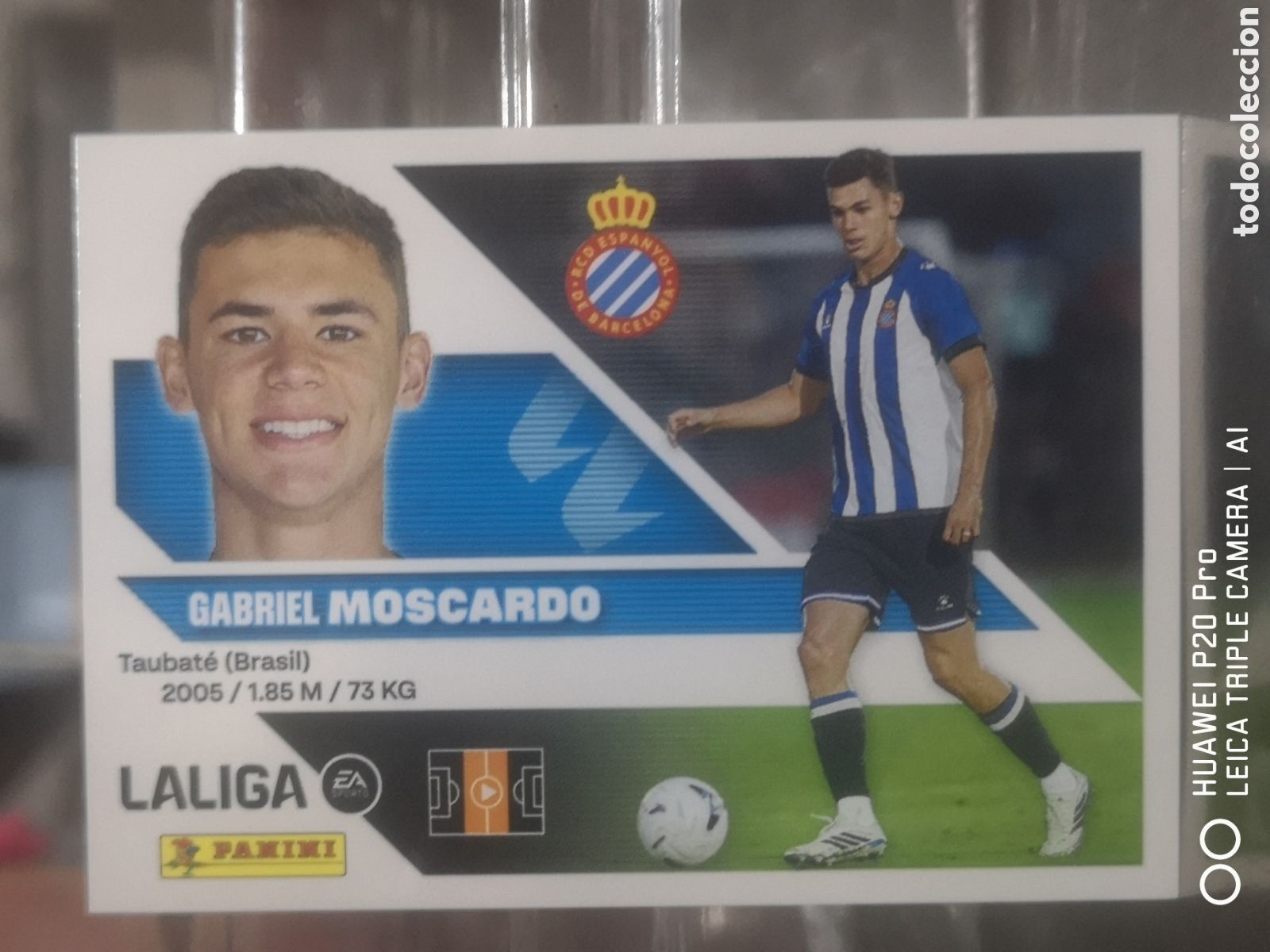Cromos de f&uacute;tbol: LIGA ESTE 2026 2027 2026 27 ULTIMOS FICHAJES MOSCARDO 16 ESPA&Ntilde;OL