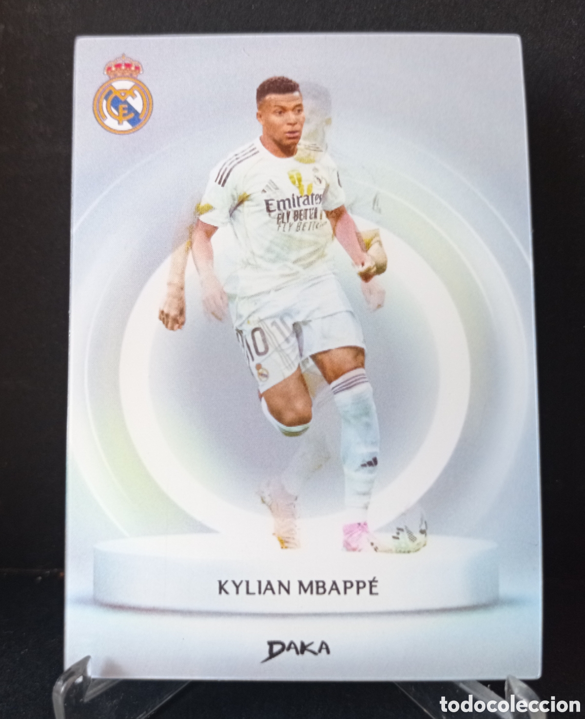 Cromos de f&uacute;tbol: Mbappe daka 3d case hit