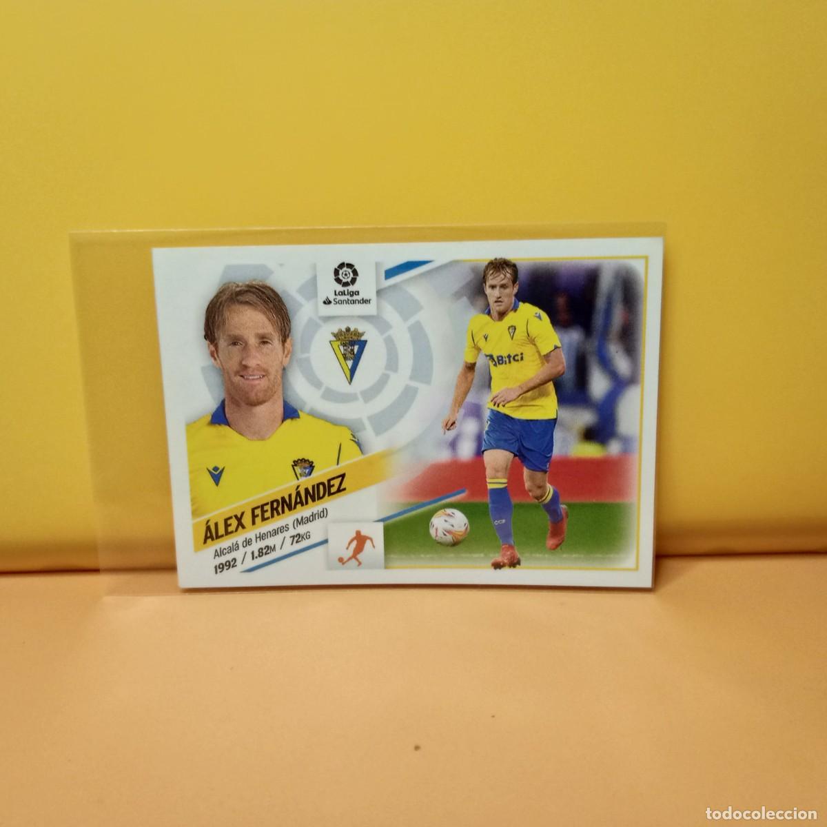 Cromos de f&uacute;tbol: EDICIONES ESTE 2022 2023 22 23 CADIZ C.F &acute;&Aacute;LEX FERN&Aacute;NDEZ 15