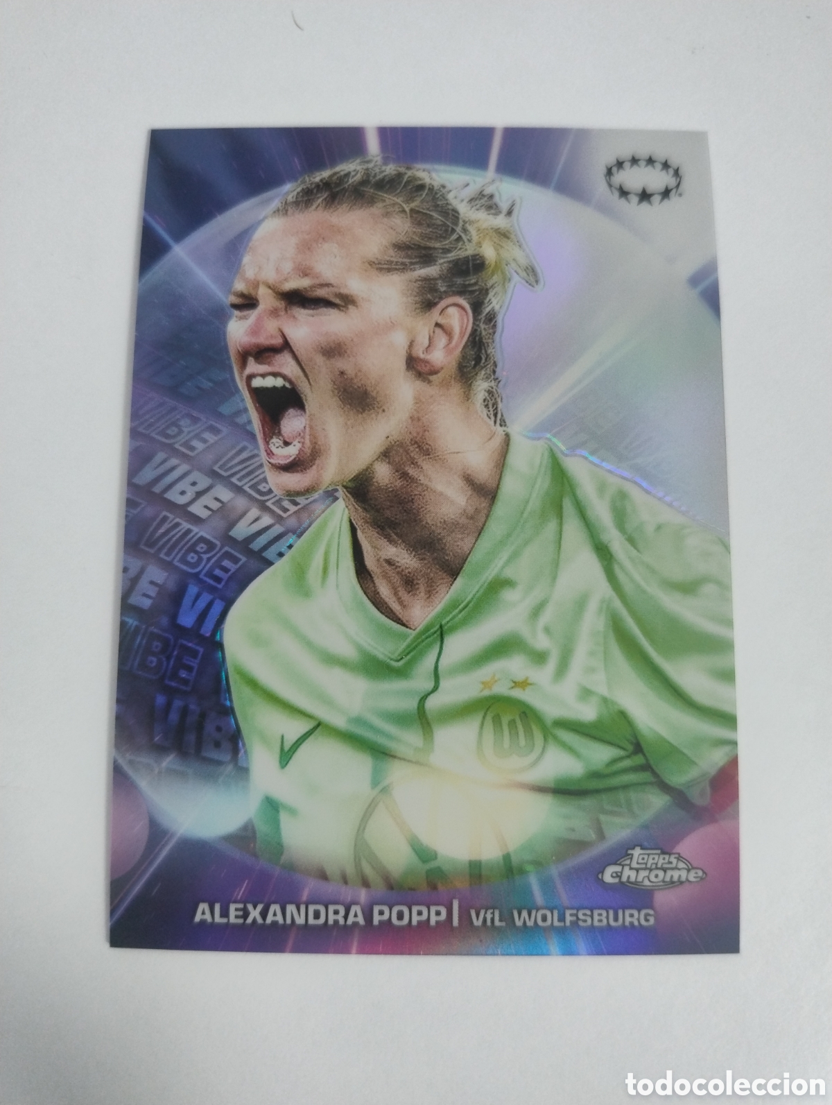 Cromos de f&uacute;tbol: VB 19 - Alexandra Popp - Wolsburgo - Topps Chrome 2025