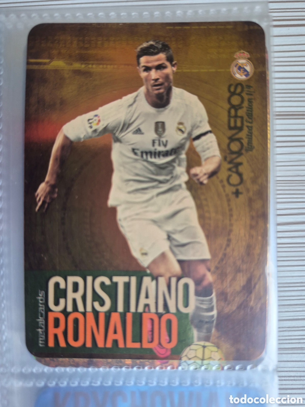 Cromos de f&uacute;tbol: Ronaldo Ca&ntilde;onero Dorado Mundicromo 2012 2013